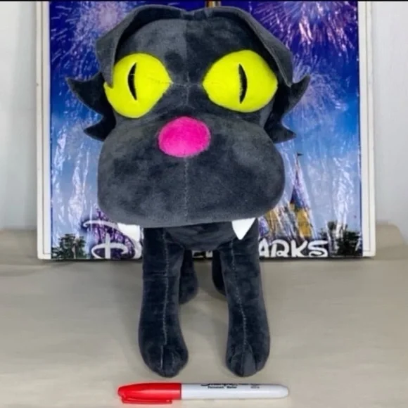 Disney universal studios simpsons scratchy / snowball the cat 13” Plush toy - Picture 5 of 6